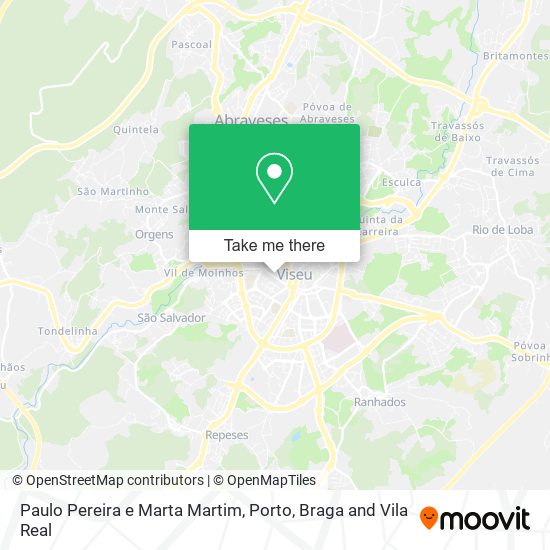 Paulo Pereira e Marta Martim map