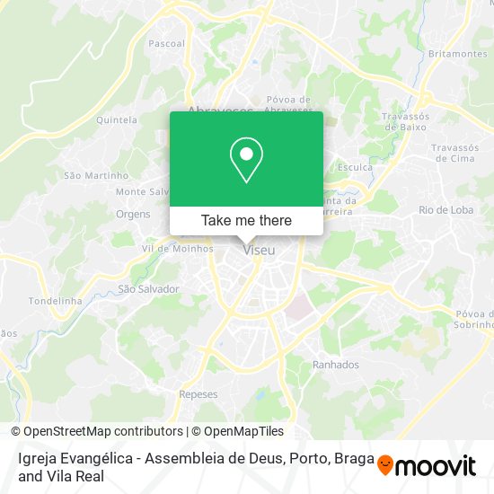 Igreja Evangélica - Assembleia de Deus map