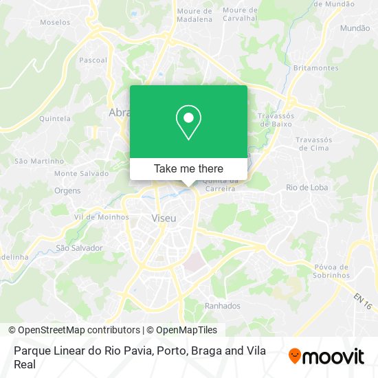 Parque Linear do Rio Pavia map