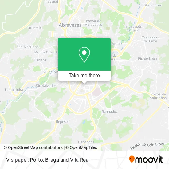 Visipapel map