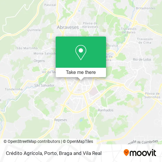 Crédito Agrícola map