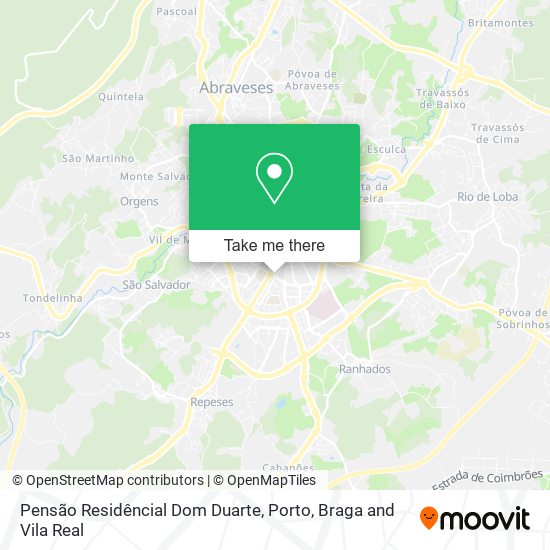 Pensão Residêncial Dom Duarte map
