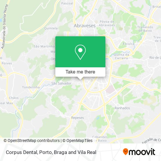 Corpus Dental mapa