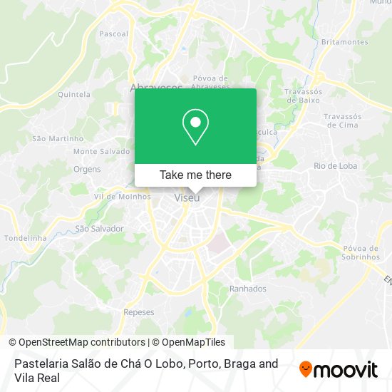 Pastelaria Salão de Chá O Lobo map