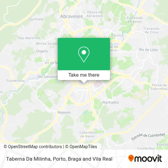 Taberna Da Milinha map