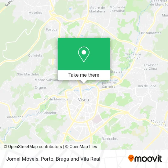 Jomel Moveis map