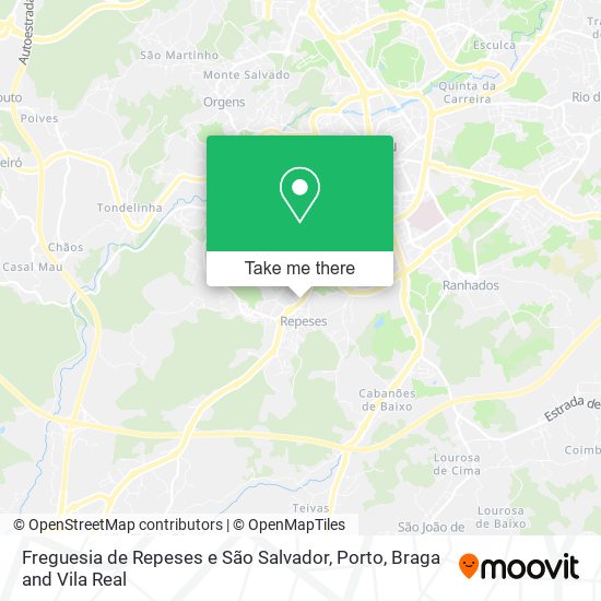 Freguesia de Repeses e São Salvador map