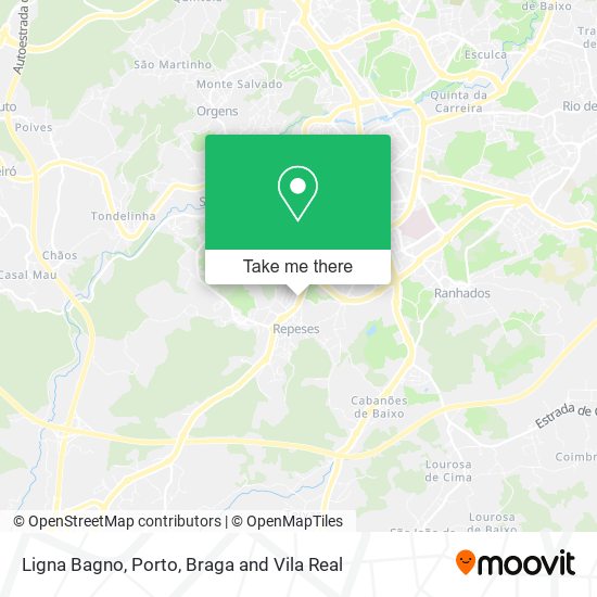 Ligna Bagno map