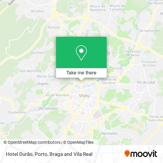 Hotel Durão map