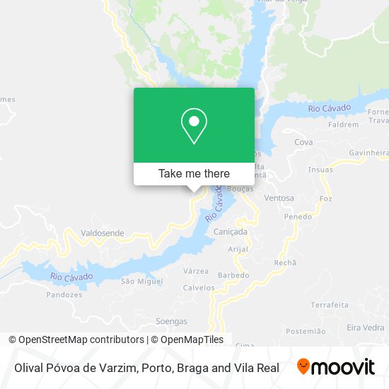 Olival Póvoa de Varzim map
