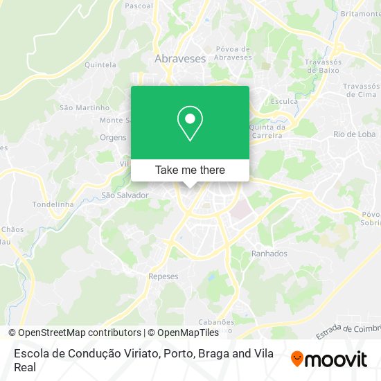 Escola de Condução Viriato map