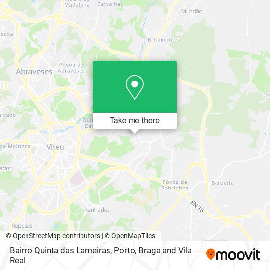 Bairro Quinta das Lameiras map