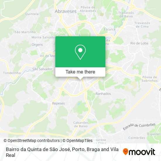 Bairro da Quinta de São José map