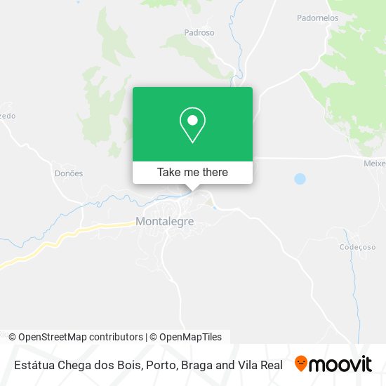 Estátua Chega dos Bois map