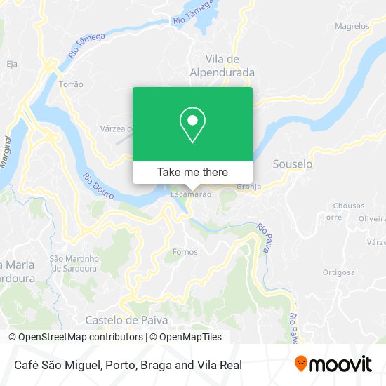 Café São Miguel map