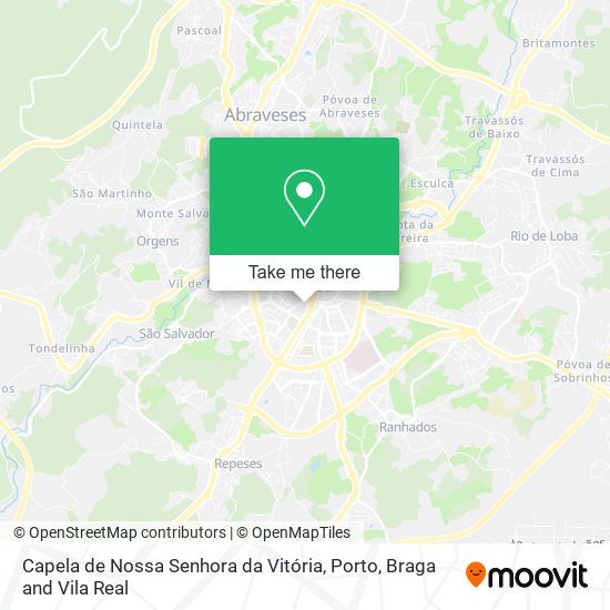 Capela de Nossa Senhora da Vitória map
