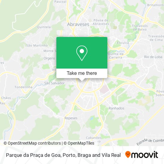 Parque da Praça de Goa map