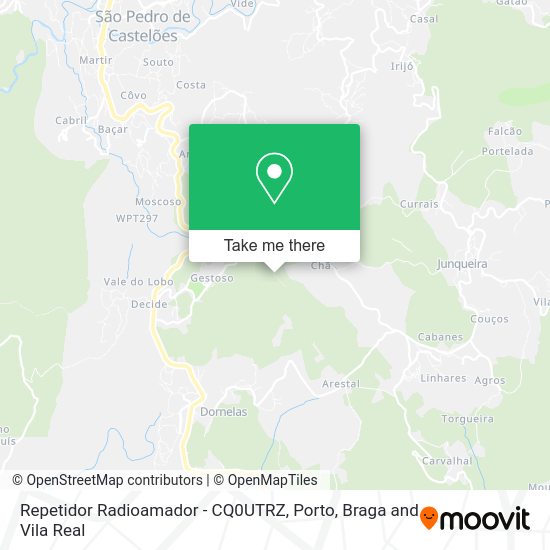 Repetidor Radioamador - CQ0UTRZ mapa