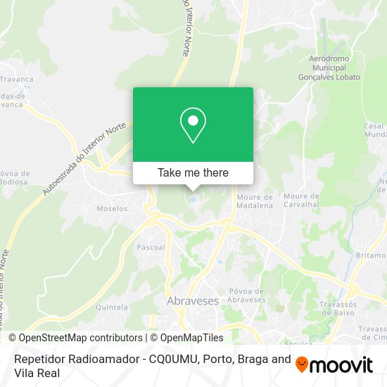 Repetidor Radioamador - CQ0UMU mapa