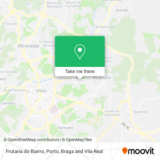 Frutaria do Bairro mapa
