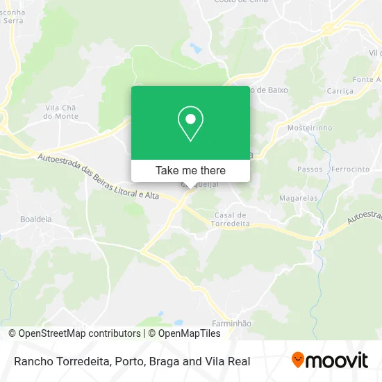 Rancho Torredeita map