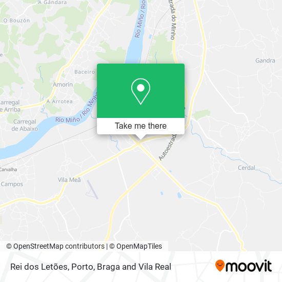 Rei dos Letões mapa
