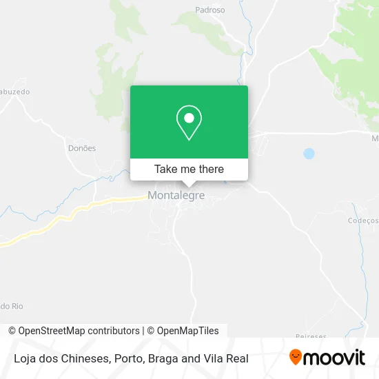 Loja dos Chineses map