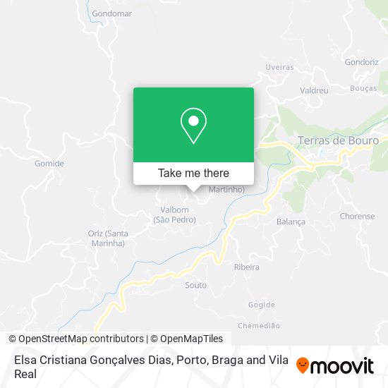 Elsa Cristiana Gonçalves Dias map