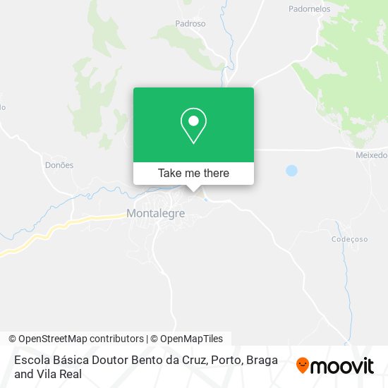 Escola Básica Doutor Bento da Cruz map