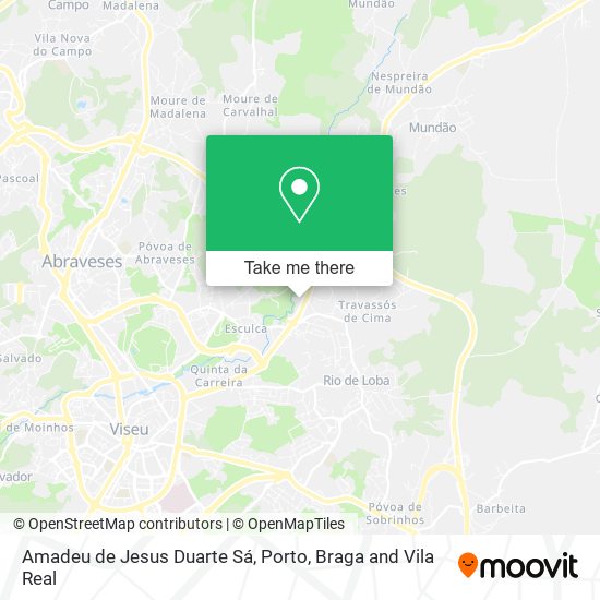 Amadeu de Jesus Duarte Sá mapa