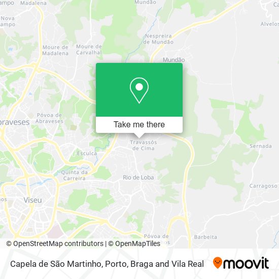 Capela de São Martinho map