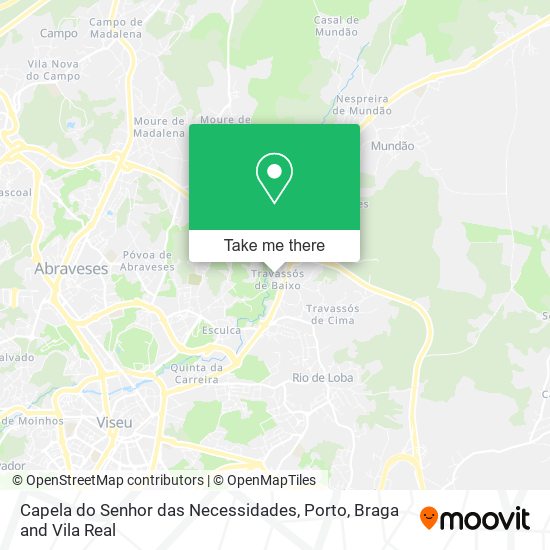 Capela do Senhor das Necessidades map