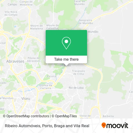 Ribeiro Automóveis map