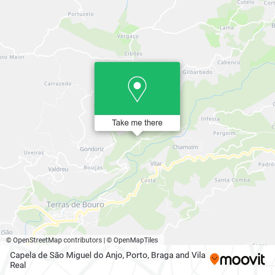 Capela de São Miguel do Anjo map
