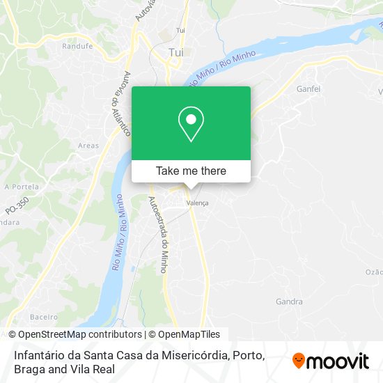 Infantário da Santa Casa da Misericórdia mapa