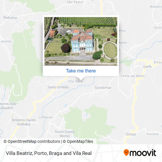 Villa Beatriz mapa