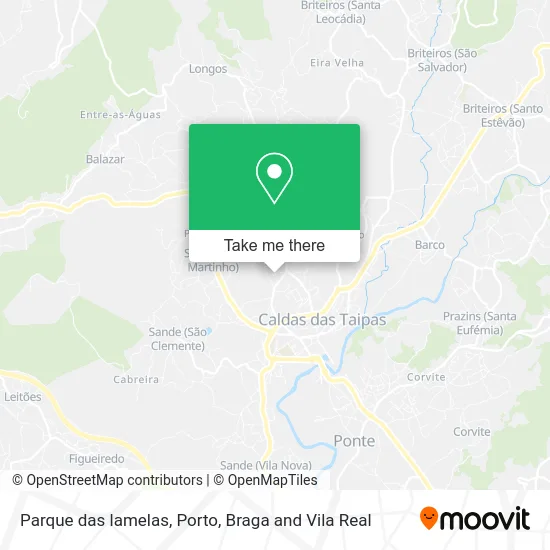 Parque das lamelas map