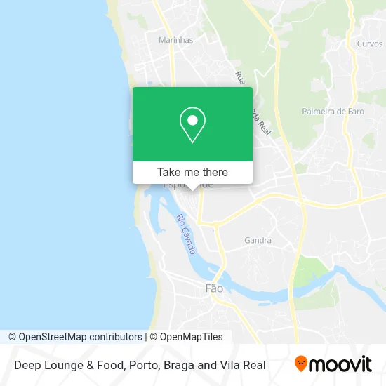 Deep Lounge & Food map