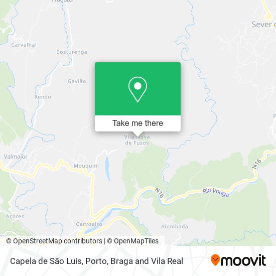 Capela de São Luís map