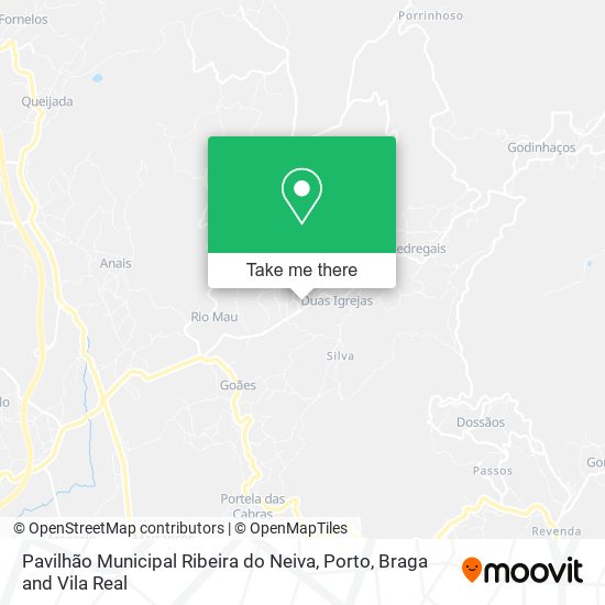 Pavilhão Municipal Ribeira do Neiva map