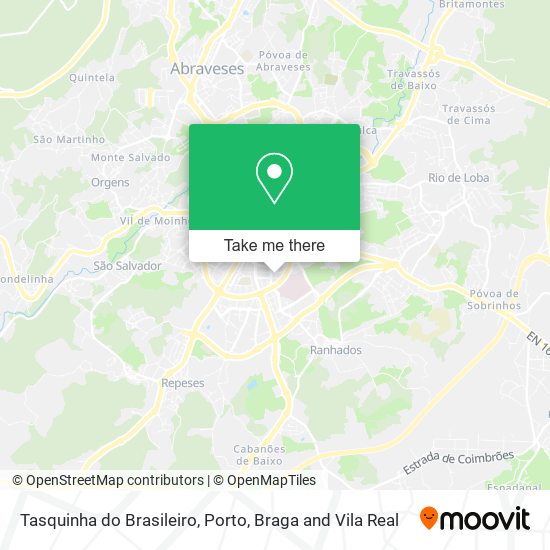 Tasquinha do Brasileiro mapa