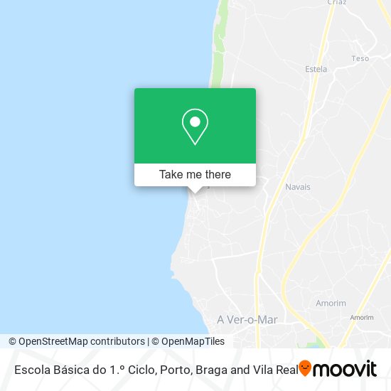 Escola Básica do 1.º Ciclo map