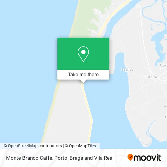 Monte Branco Caffe map