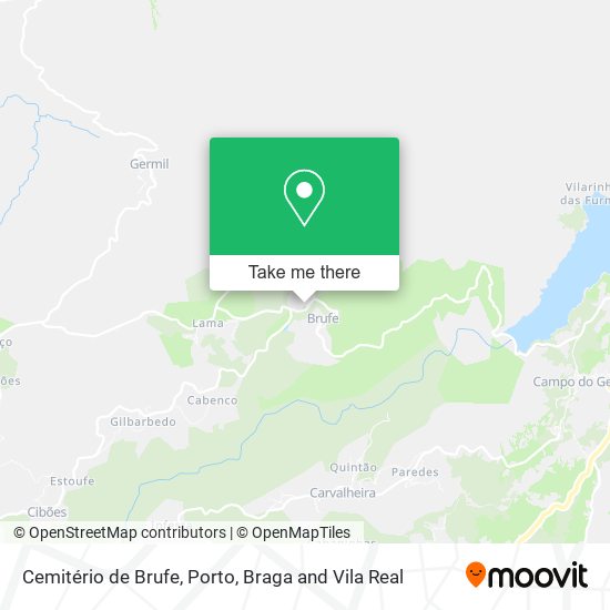 Cemitério de Brufe map