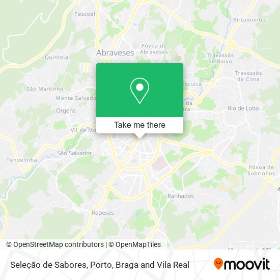 Seleção de Sabores map