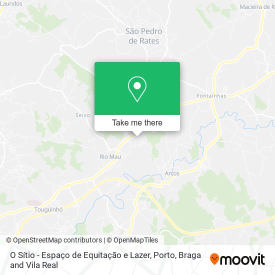 O Sítio - Espaço de Equitação e Lazer map