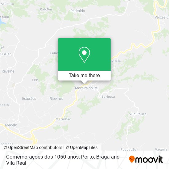 Comemorações dos 1050 anos map