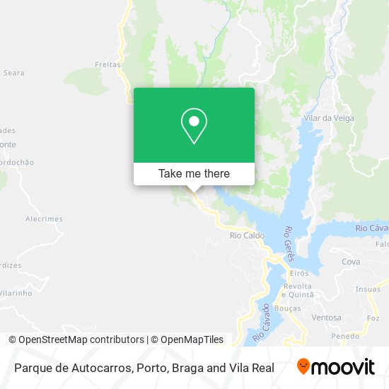 Parque de Autocarros mapa