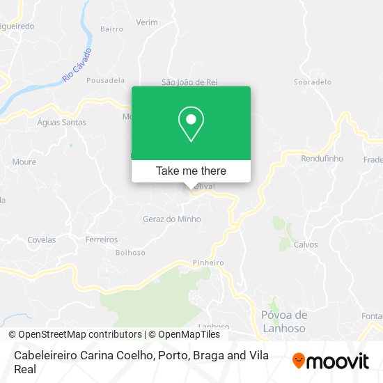Cabeleireiro Carina Coelho map