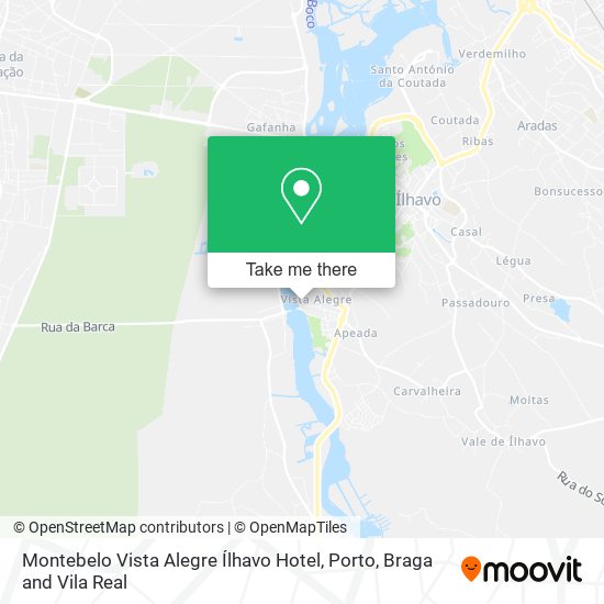 Montebelo Vista Alegre Ílhavo Hotel map